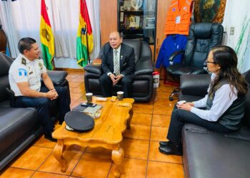 Comisario de la PNC de San Marcos reitera compromiso para reducir incidencia criminal