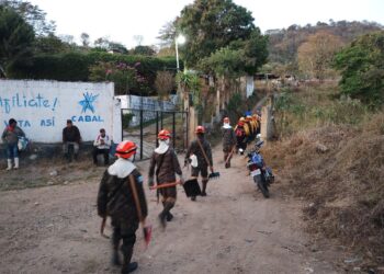 Brigada de Respuesta a Incendios Forestales combate siniestro en Santa Rosa