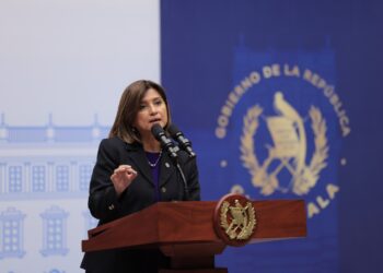 Karin Herrera destaca avances en el sofocamiento de incendios forestales. /Foto: Gilber García