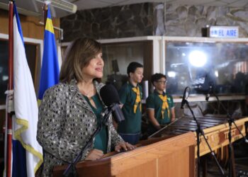 Karin Herrera participó en la reapertura del programa Chapinlandia de TGW. /Foto: Noé Pérez.