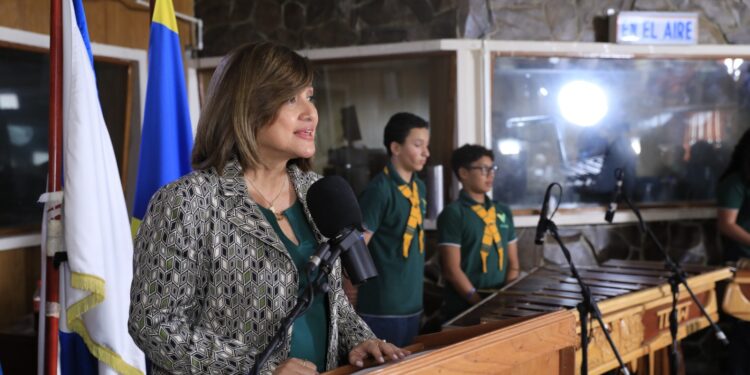 Karin Herrera participó en la reapertura del programa Chapinlandia de TGW. /Foto: Noé Pérez.