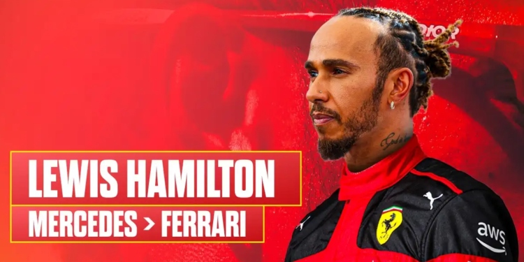 Lewis Hamilton se une a la Scuderia Ferrari