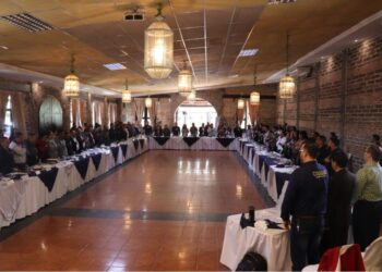Día de conformación de la comisión de recepción de expedientes en Huehuetenango. / Foto: Gobernación de Huehuetenango.