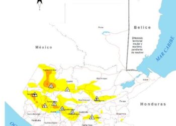 Debido a la sensación térmica de heladez se recomienda abrigarse muy bien.// Foto: Insivumeh.