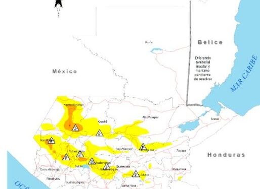 Debido a la sensación térmica de heladez se recomienda abrigarse muy bien.// Foto: Insivumeh.