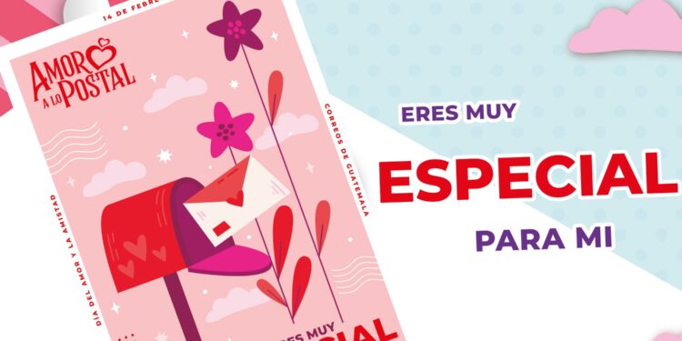 Sellos postales para el mes de febrero. /Foto: Correos de Guatemala