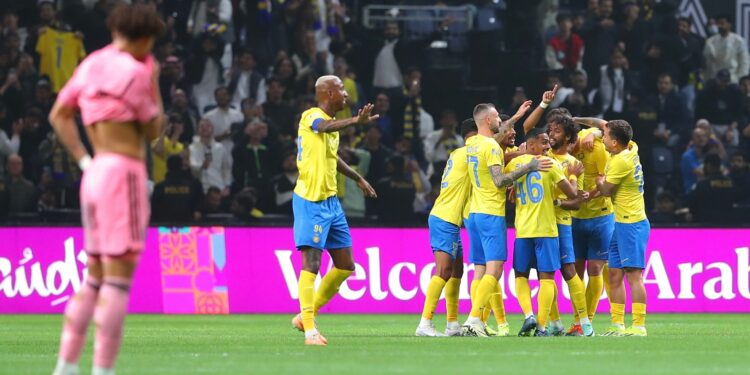 Al Nassr golea sin piedad al Inter Miami