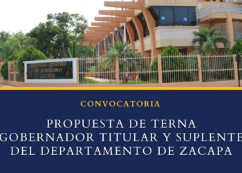 Zacapa publica nóminas de los 34 aspirantes al cargo de nuevo gobernador