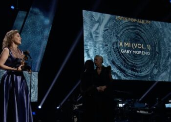 Gaby Moreno gana Grammy a “Mejor Álbum Pop Latino”