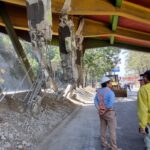 Mesa interinstitucional acuerda acciones para reparar el puente Adolfo Mijangos López