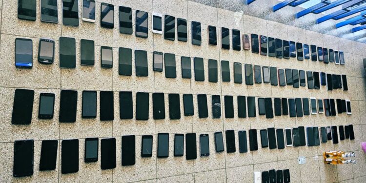 Objetos incautados en Santa Teresa. / Foto: PNC.