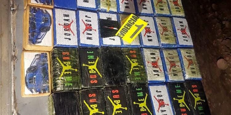 Reportan el decomiso de 500 paquetes con posible cocaína en Coatepeque, Quetzaltenango