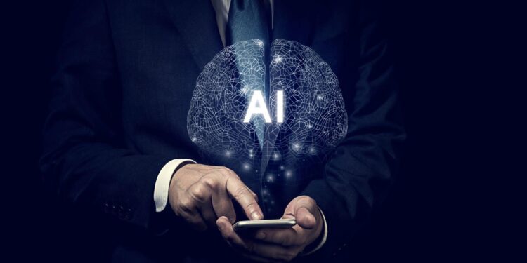 Ilustración sobre la inteligencia artificial (IA). / Foto: EFE.