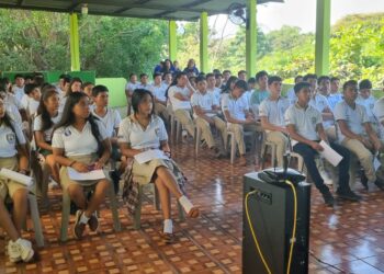 MSPAS capacita a docentes y estudiantes de Suchitepéquez sobre el cuidado de la salud. / Foto. MSPAS.