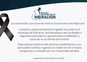 Migración apoyará en el proceso de identificación de las víctimas del accidente en Suchitepéquez