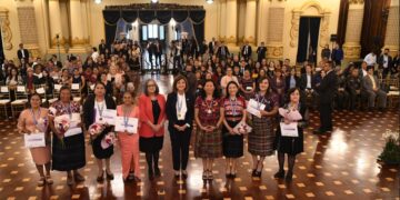 ONAM reconoce labor de ocho mujeres guatemaltecas. / Foto: Carlos Jacinto y Dickéns Zamora.