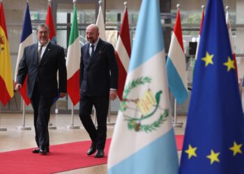 Michel expresa a Arévalo el pleno apoyo de la UE al Estado de derecho en Guatemala