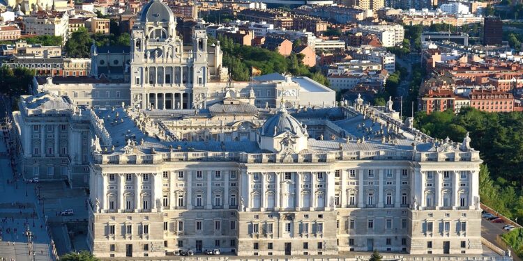 Palacio Real de Madrid, un escenario para eventos trascendentales