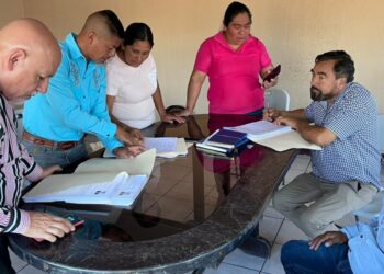 Recepción de expedientes en Jalapa.