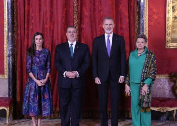 Reunión con los Reyes de España. / Foto: © Casa de S.M. el Rey.