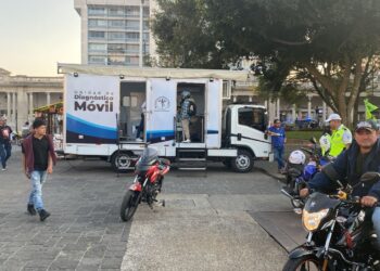 Unidades móviles atenderán a los peregrinos de la Caravana del Zorro. /Foto: MSPAS.