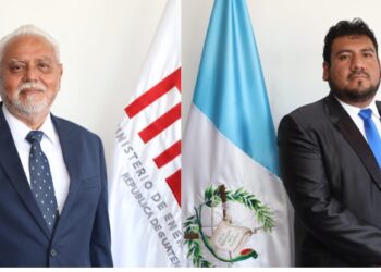 Viceministros de Desarrollo Sostenible y Área Energética. / Foto: MEM.
