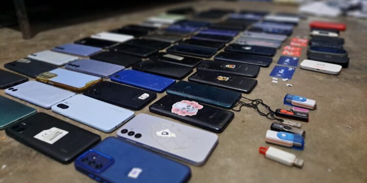 Operativo en El Boquerón: Decomisan artículos prohibidos