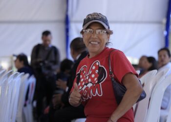 Ilma Castañeda participó en el concierto de marimba de la Plaza Central. /Foto: Gilber García.