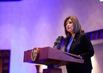 Karin Herrera participó en encuentro de alianzas para el desarrollo sostenible. /Foto: Gilber García
