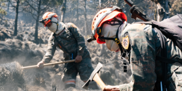 Brigadistas siguen combatiendo incendios forestales en varios puntos del país. / Foto: Libertad Garrido, SCSP.