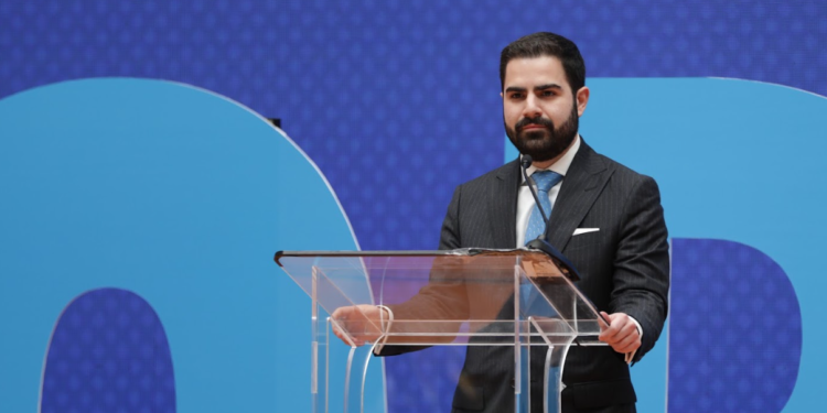 Santiago Palomo, comisionado nacional contra la Corrupción. / Foto: Secretaría de Comunicación Social de la Presidencia.