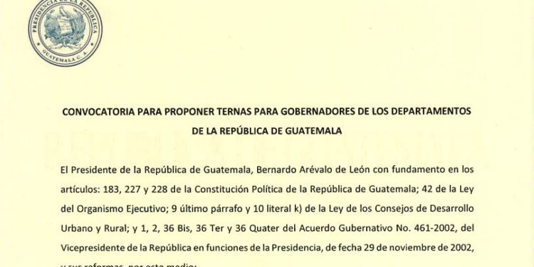 Totonicapán da cumplimiento a conformación de comisión para recibir expedientes de aspirantes a gobernadores