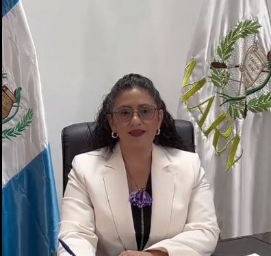 María José Iturbide, ministra de Ambiente y Recursos Naturales. / Foto: MARN.