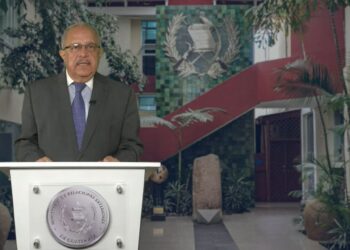 Canciller Carlos Martínez se dirigió al Consejo Permanente de la OEA. /Foto: Captura de pantalla, OEA.