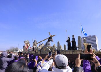 Semana Santa en Guatemala. /Foto: Gilber García
