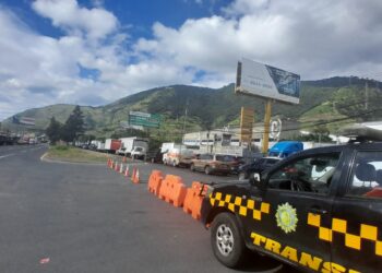 Departamento de Tránsito de la PNC tendrá mayor presencia en carreteras, anunció el ministro de Gobernación. / Foto: Mingob.