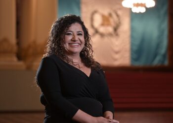 Zulma Calderón, titular de la SOSEP. / Foto: Álvaro Interiano.