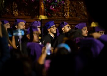 Cucuruchos, símbolo de Cuaresma y Semana Santa. /Foto: Gobierno de Guatemala