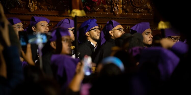 Cucuruchos, símbolo de Cuaresma y Semana Santa. /Foto: Gobierno de Guatemala