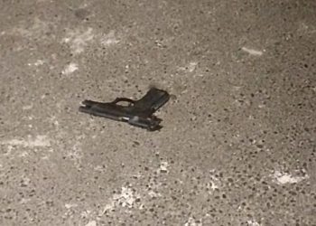 Arma de fuego tipo pistola, color negro, marca Pietro Beretta. / Foto: PNC.