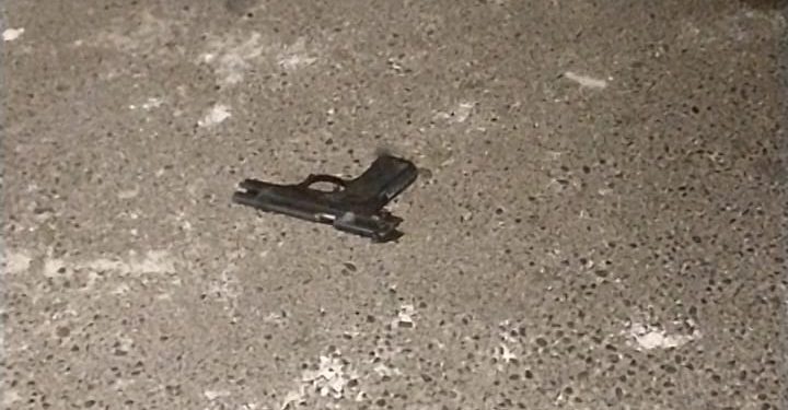 Arma de fuego tipo pistola, color negro, marca Pietro Beretta. / Foto: PNC.