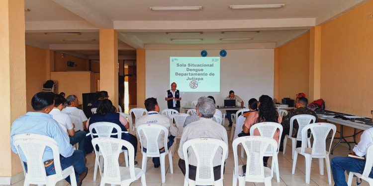 Conforman comité EGI-dengue en Jutiapa