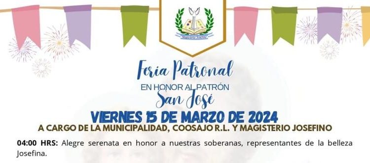 San José La Arada, Chiquimula, inicia su feria patronal