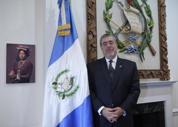 Presidente Bernardo Arévalo de León. / Foto: EFE.