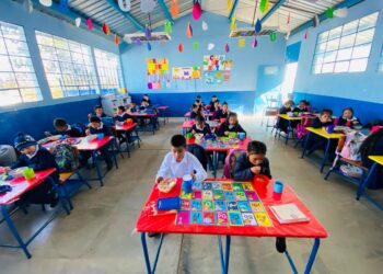 Niños de San Marcos reciben primera entrega de alimentación escolar