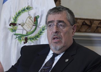 Presidente César Bernardo Arévalo de León. / Foto: EFE.