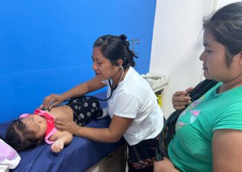 Caserío Pacanal, Nahualá, Sololá, cuenta con puesto de Salud mejorado. / Foto. MSPAS.
