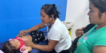 Caserío Pacanal, Nahualá, Sololá, cuenta con puesto de Salud mejorado. / Foto. MSPAS.