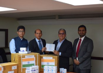 MSPAS recibe donativo de medicamentos por parte del Gobierno de la India