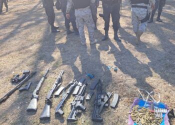 Capturan a 12 personas con armas de fuego en Sierra Lacandón, en Petén